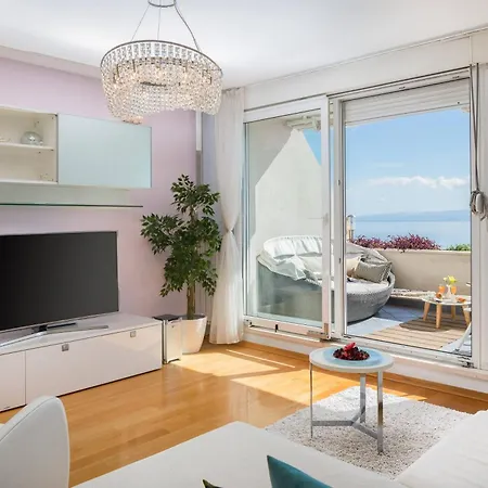 Brilliant Blue Luxury Apartment Split Exterior photo